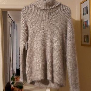 Rachel Ashwell soft knit cowl neck sweater
